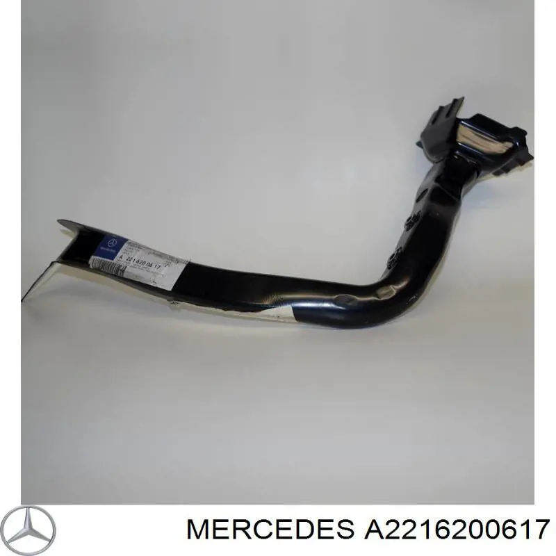 Consola (adaptador) de fixação da luz dianteira direita para Mercedes S (W221)