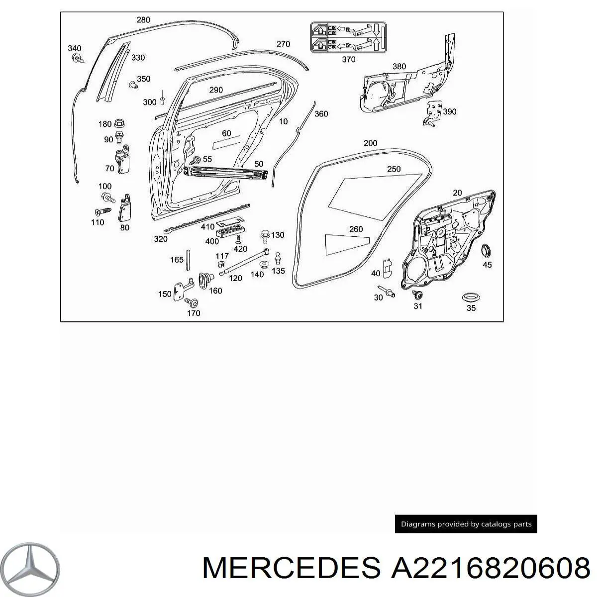 A2216820608 Mercedes 