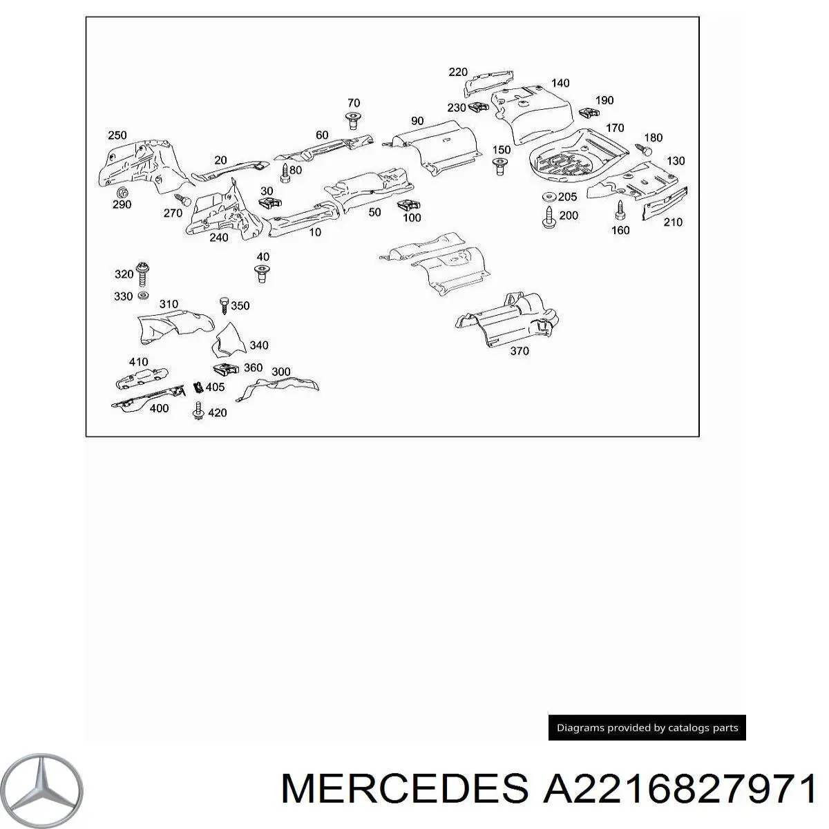  Mercedes A2216821271 цена, от 22.18 USD