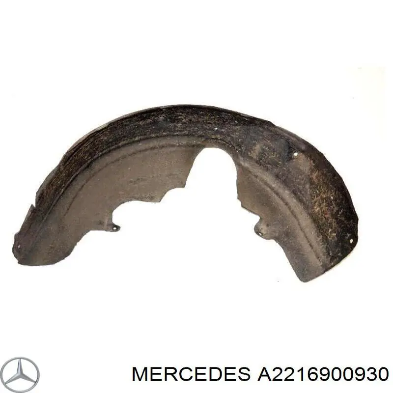 Подкрылок передний левый на Mercedes S  W221