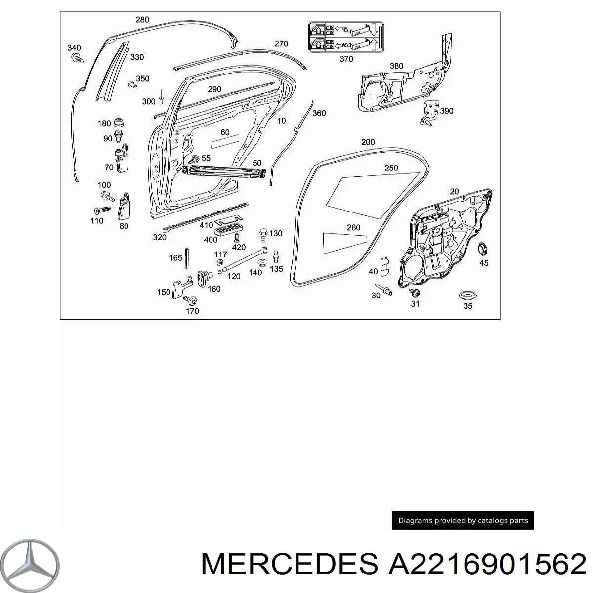 A2216901562 Mercedes 