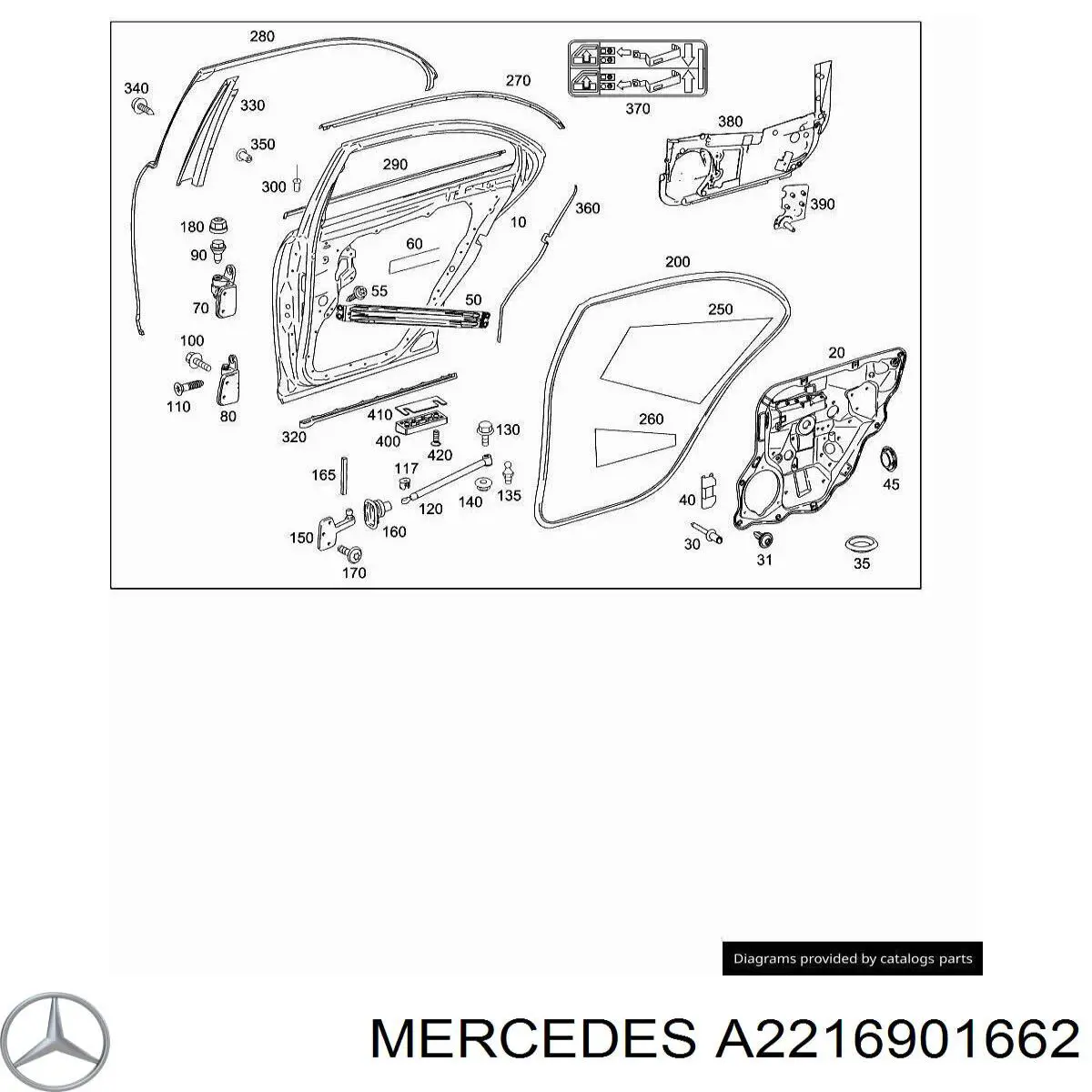 A2216901662 Mercedes 