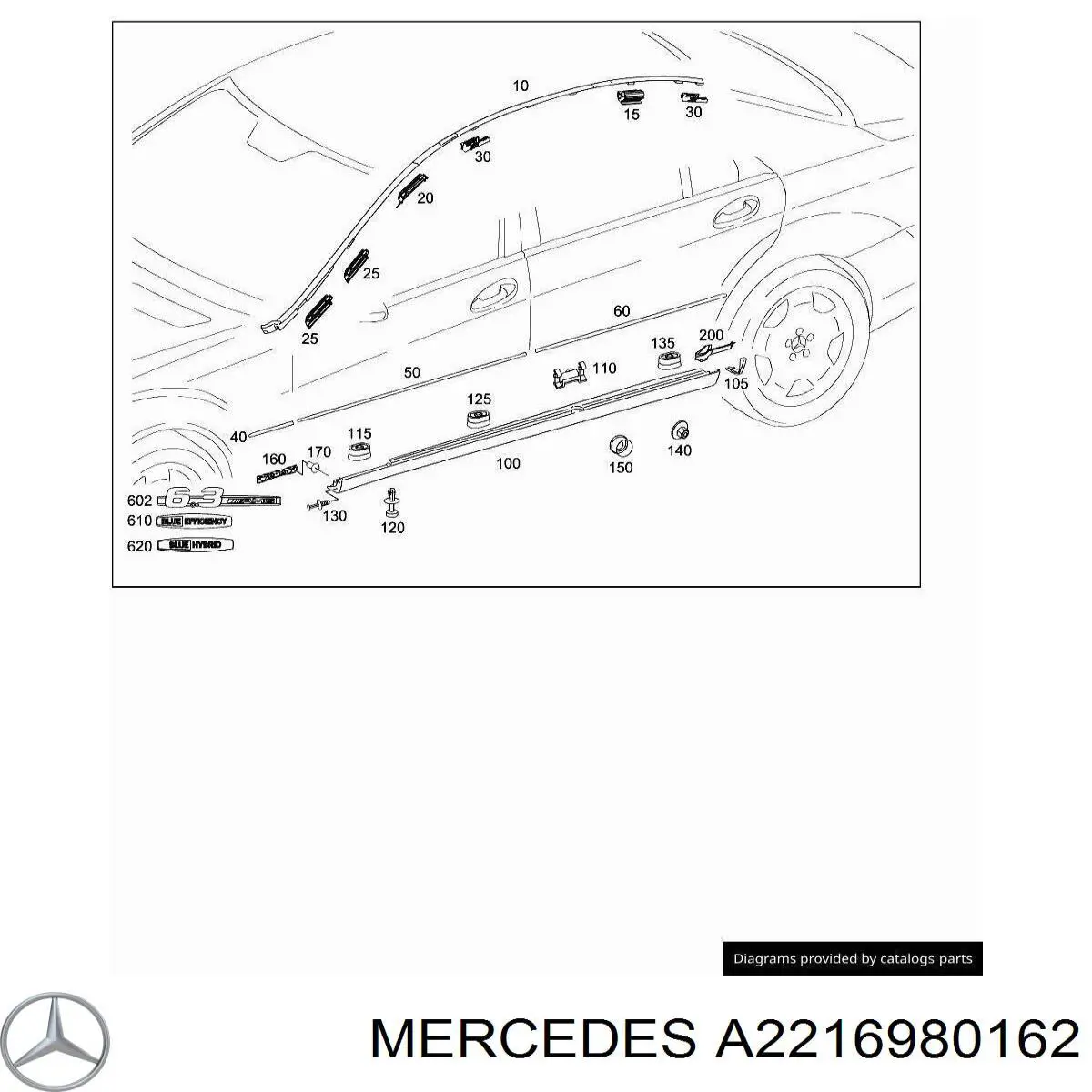  A2216980162 Mercedes