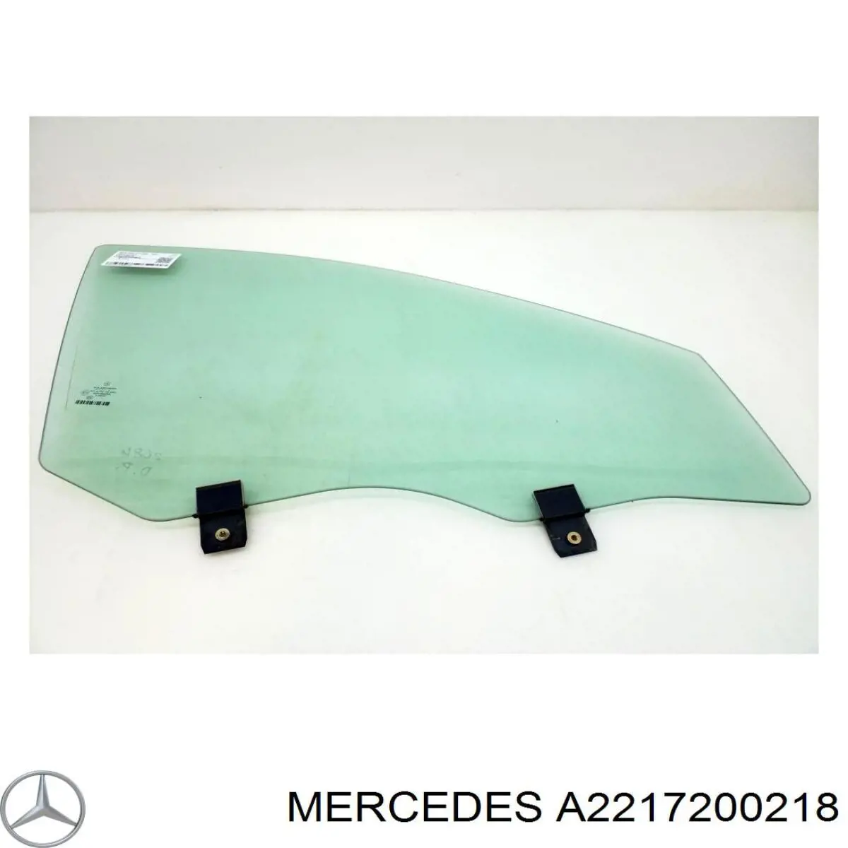 2217200218 Mercedes vidro da porta dianteira direita