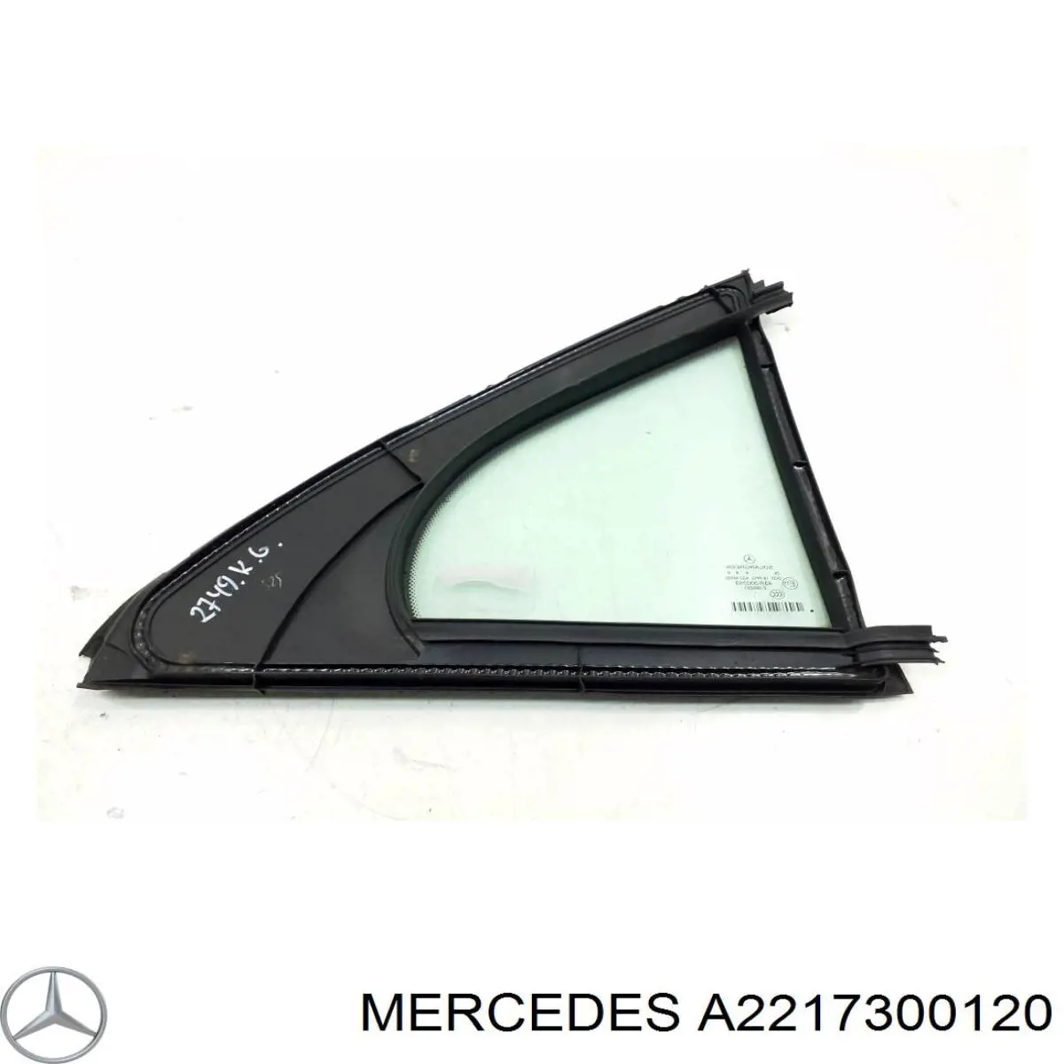 Стекло задней двери, левой Mercedes A2217300120 цена, от 38.14 USD
