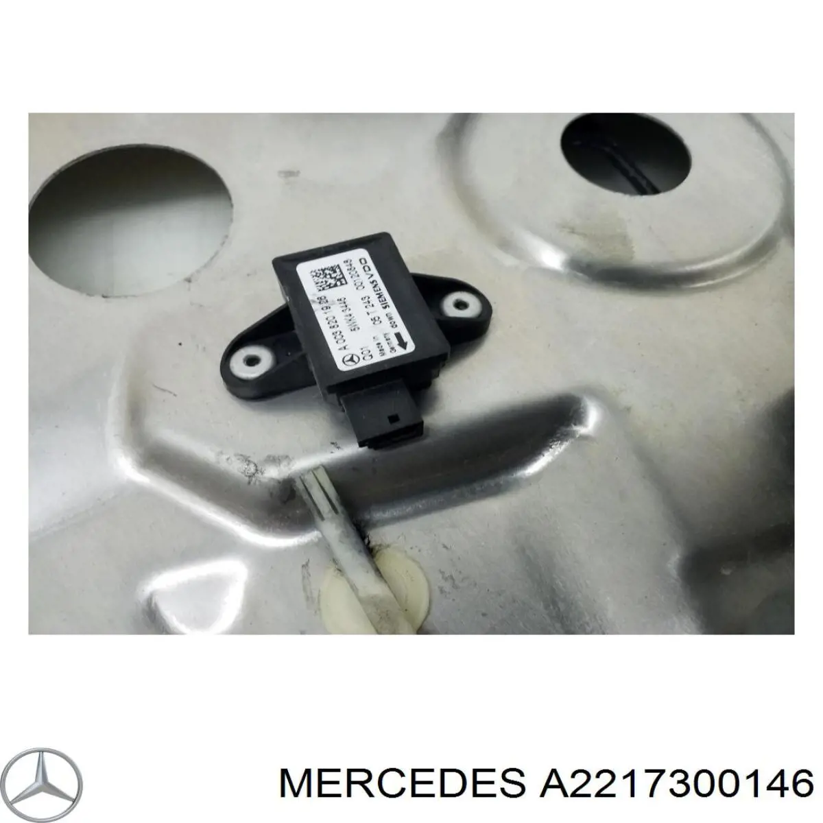 Mecanismo de acionamento de vidro da porta traseira esquerda para Mercedes S (W221)