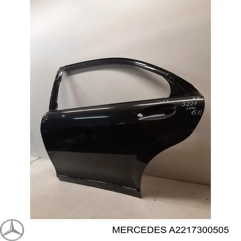 Porta traseira esquerda para Mercedes S (W221)