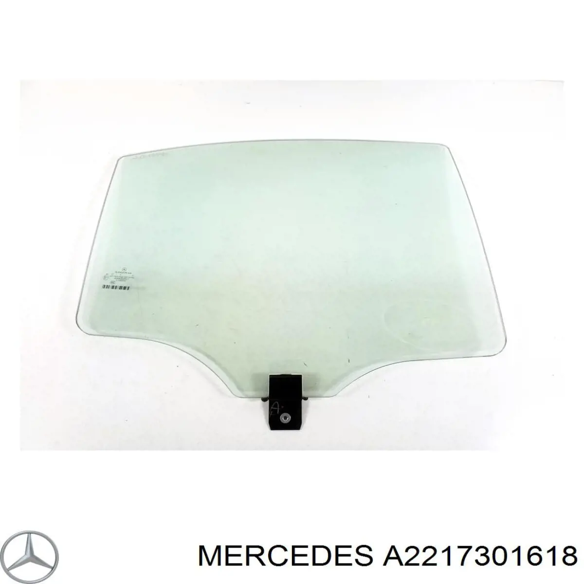 Vidro da porta traseira direita para Mercedes S (W221)