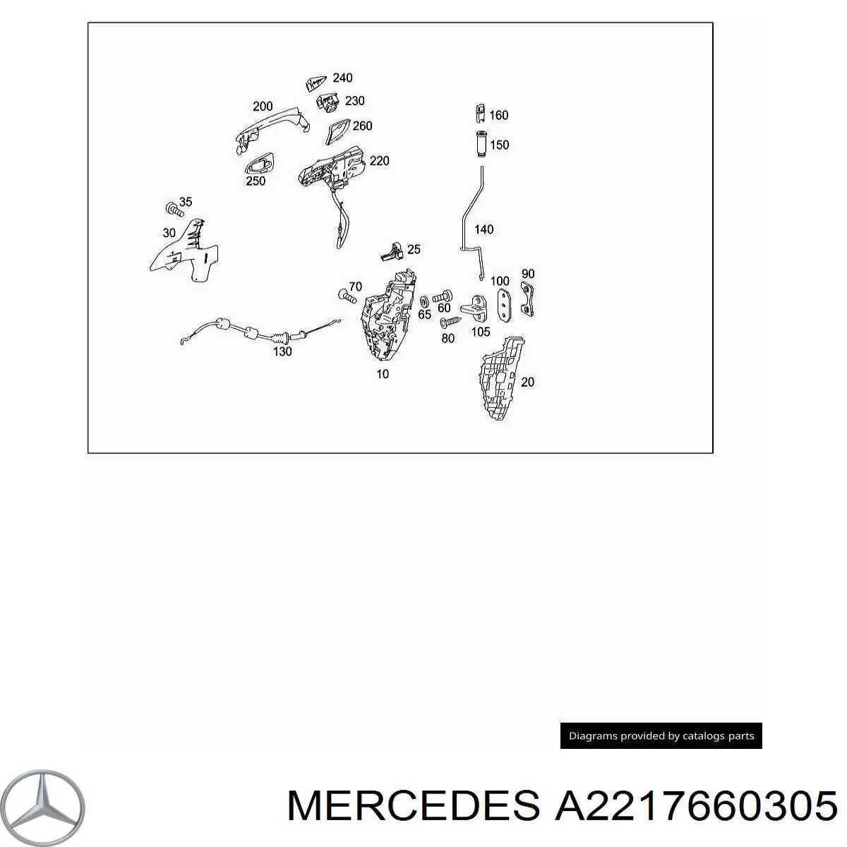 A2217660305 Mercedes 