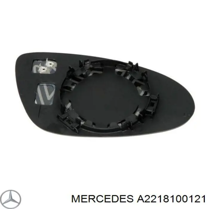 A2218100121 Mercedes зеркальный элемент зеркала заднего вида левого
