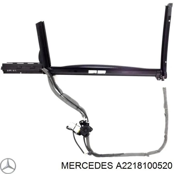 Купить 2218100520 Mercedes Солнцезащитный экран задних дверей