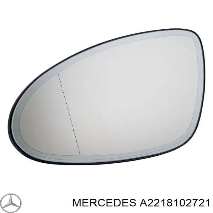 Зеркальный элемент водительского зеркала Mercedes A2218102721 цена, от 14.90 USD