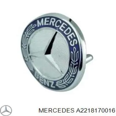 Emblema de grelha do radiador para Mercedes E (W211)