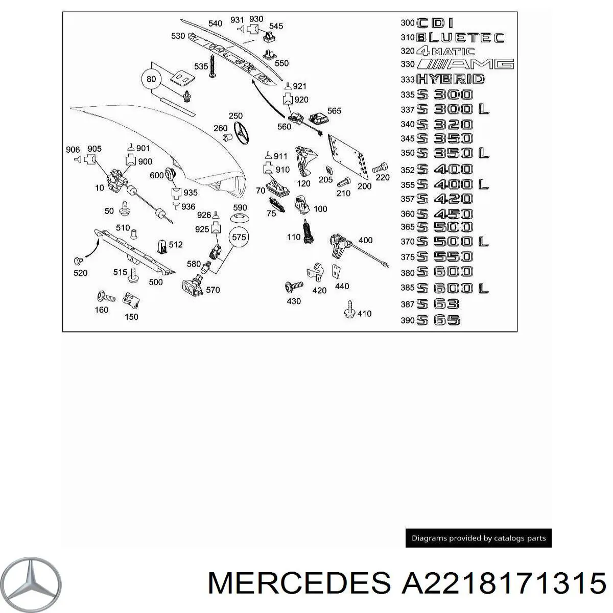  2218171315 Mercedes