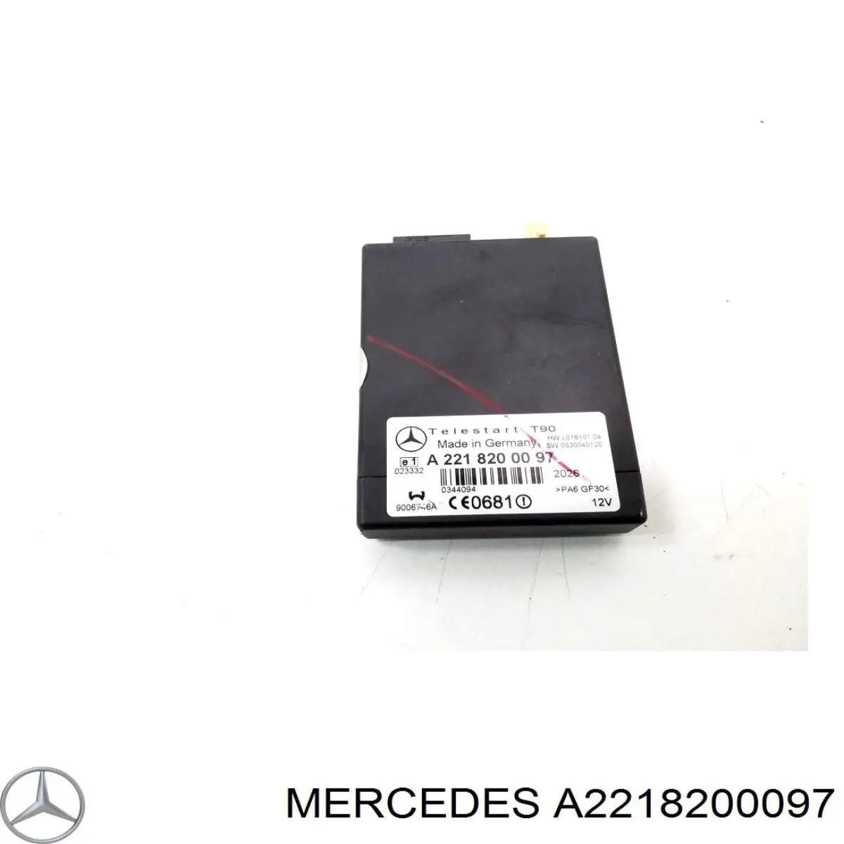 A2218200097 Mercedes Модуль управления (эбу) автоновного отопителя