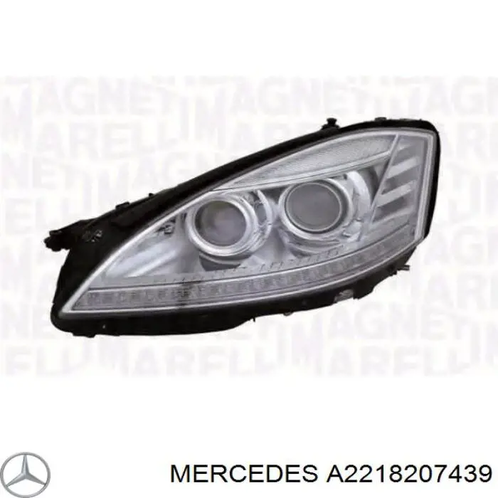 A2218207439 Mercedes luz direita