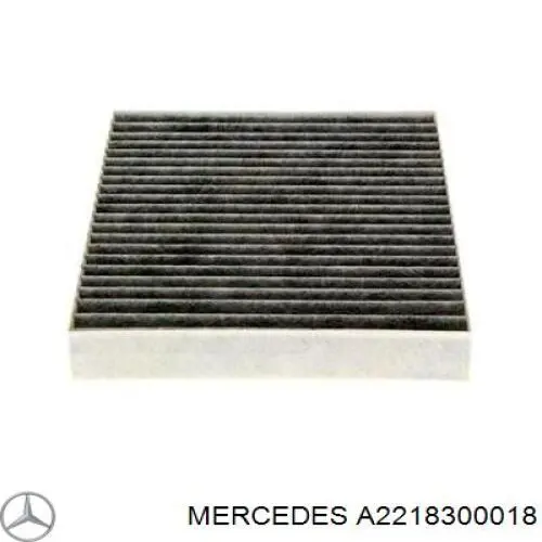 Фильтр воздушный отопителя Mercedes A2218300018 цена, от 18.46 USD