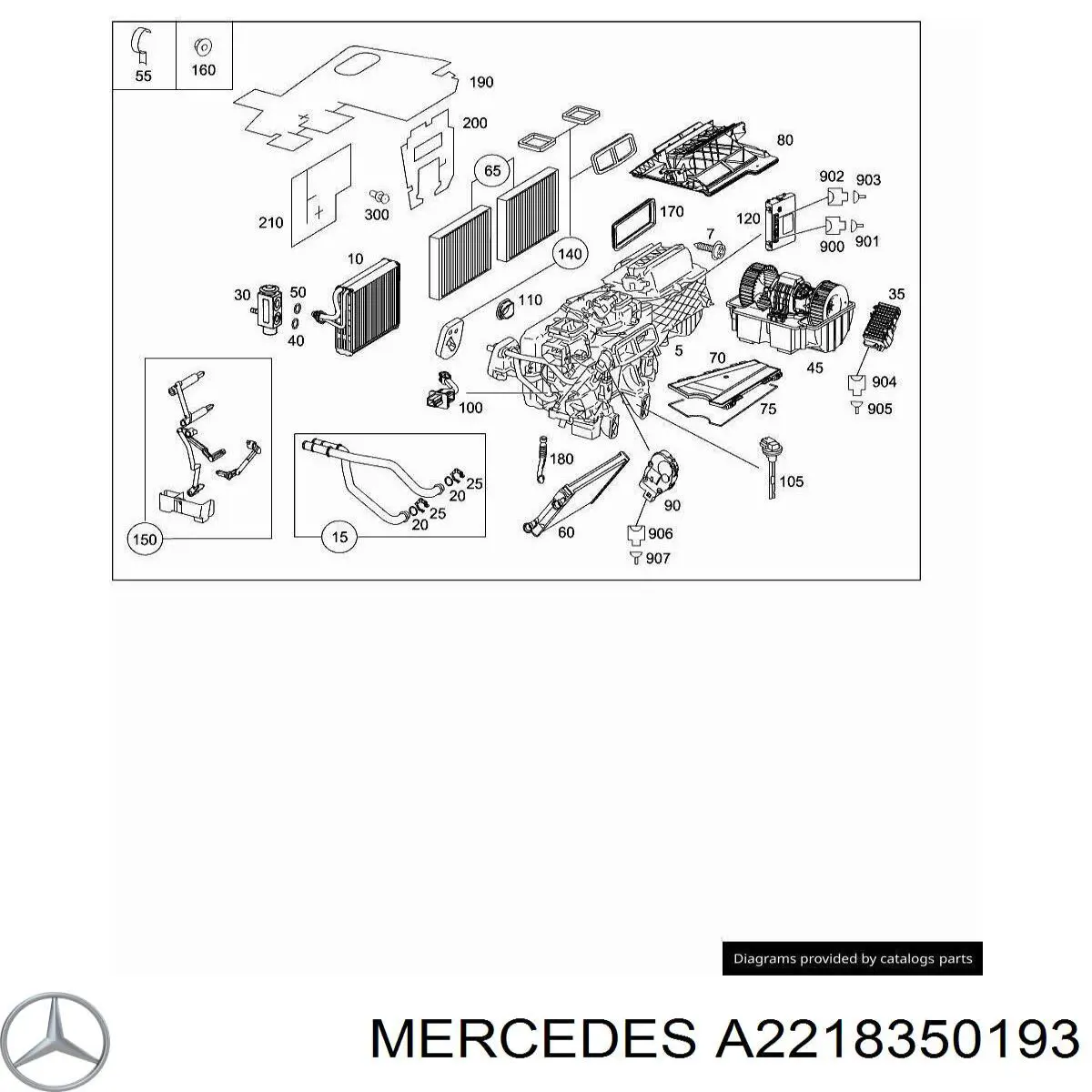 A2218350193 Mercedes 