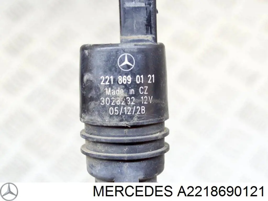 Купить A2218690121 Mercedes Моторчик омывателя переднего стекла
