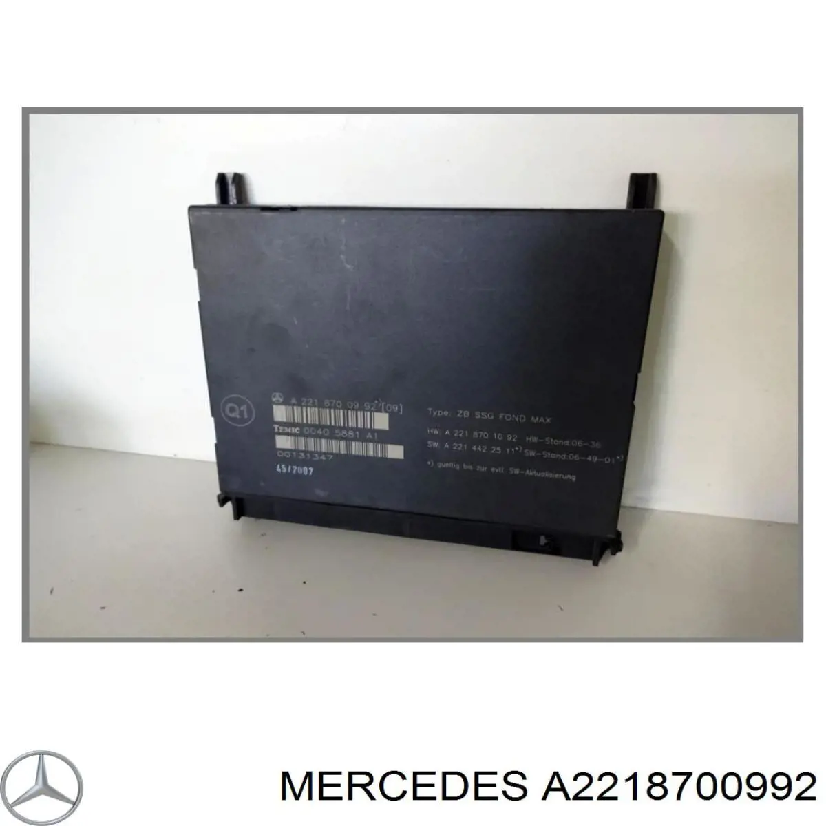 A2218700992 Mercedes 