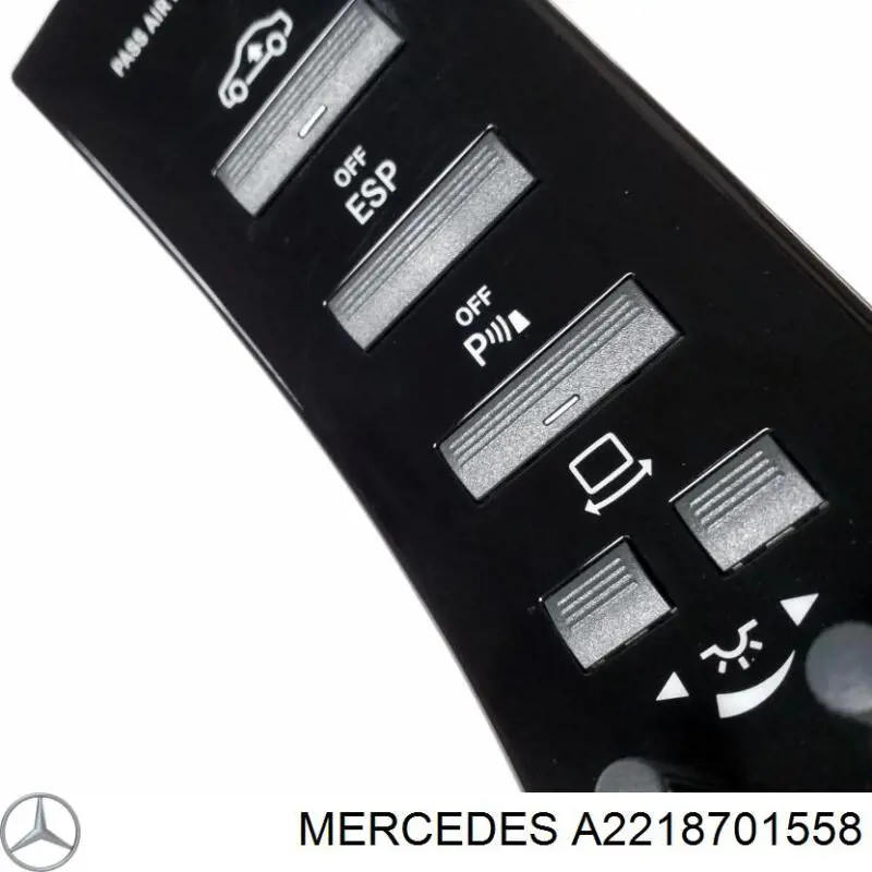 Блок кнопок центральной консоли Mercedes A2218701558