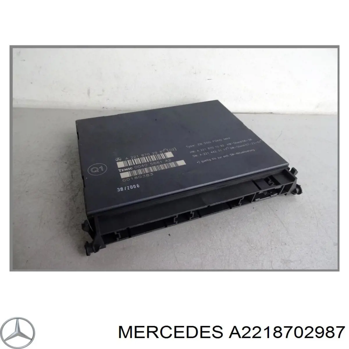 2219002202 Mercedes Монитор (дисплей) переднего подголовника