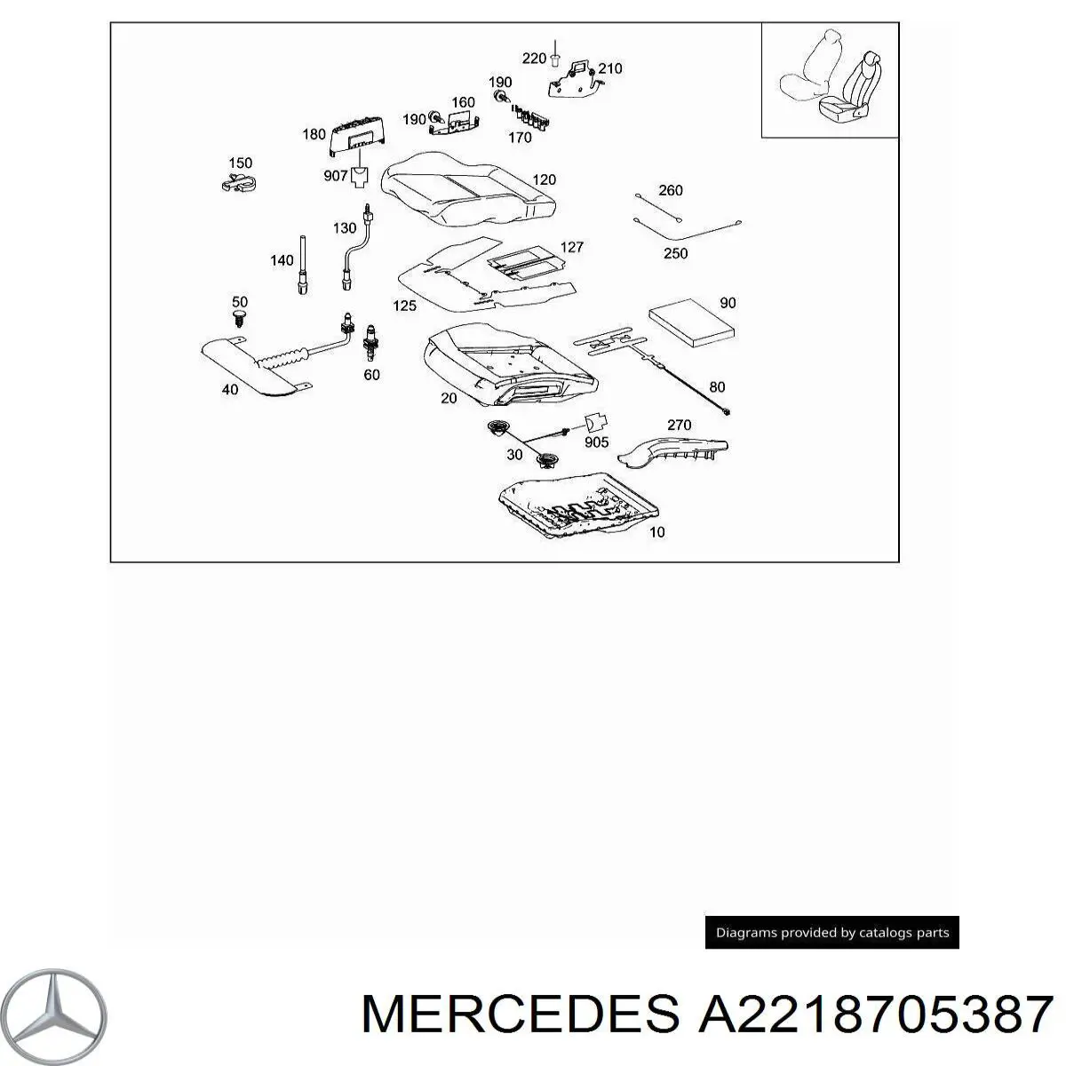  2218705387 Mercedes