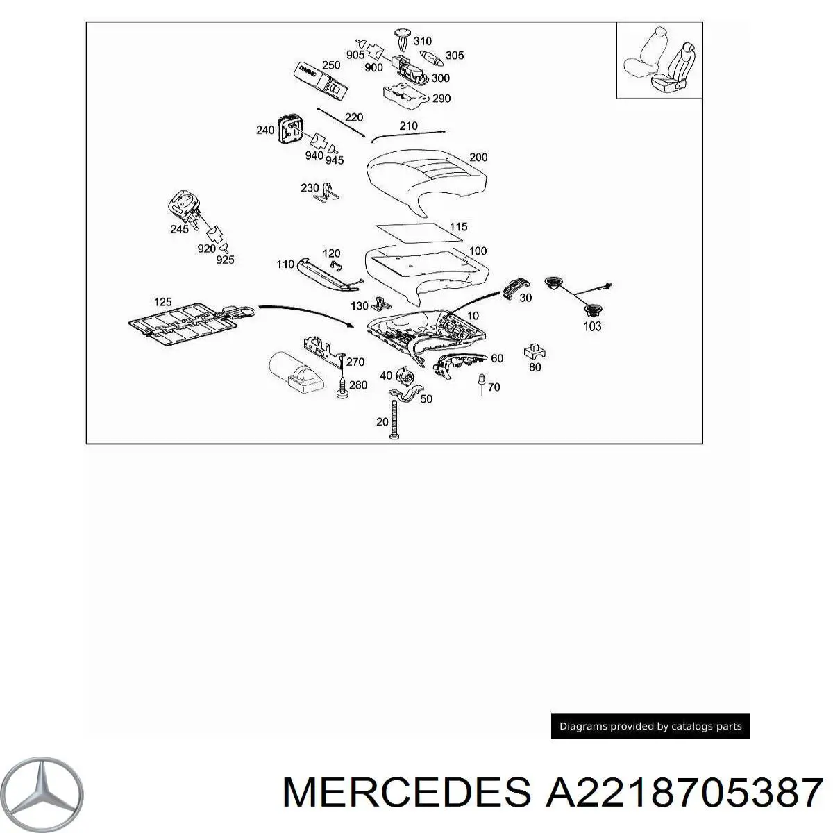  2218705387 Mercedes