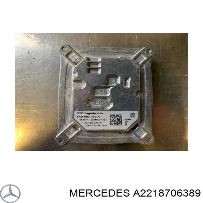 A2218706389 Mercedes módulo de direção (centralina eletrônica das luzes de posição)