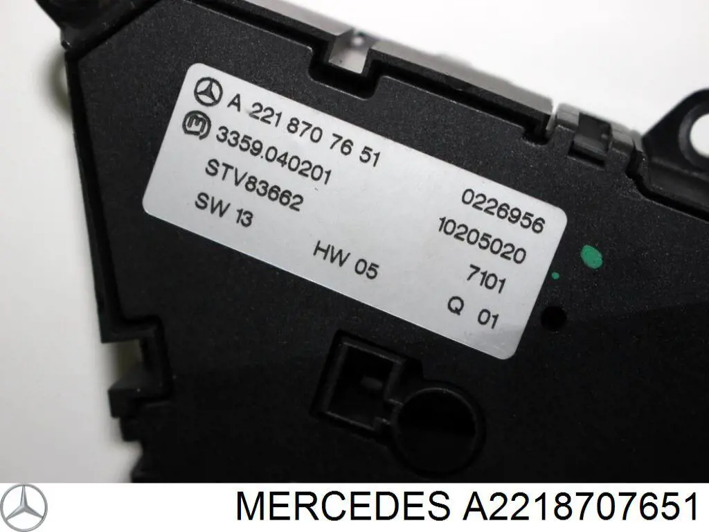 2218707651 Mercedes 
