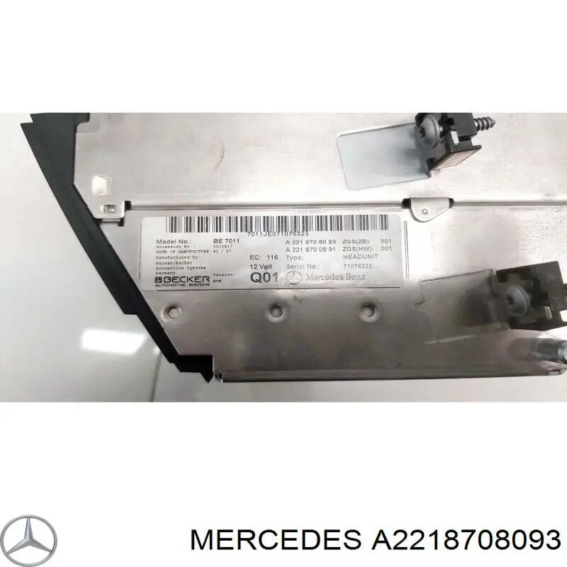 Магнитола (радио AM/FM) Mercedes 2218703095 цена, от 190.03 USD