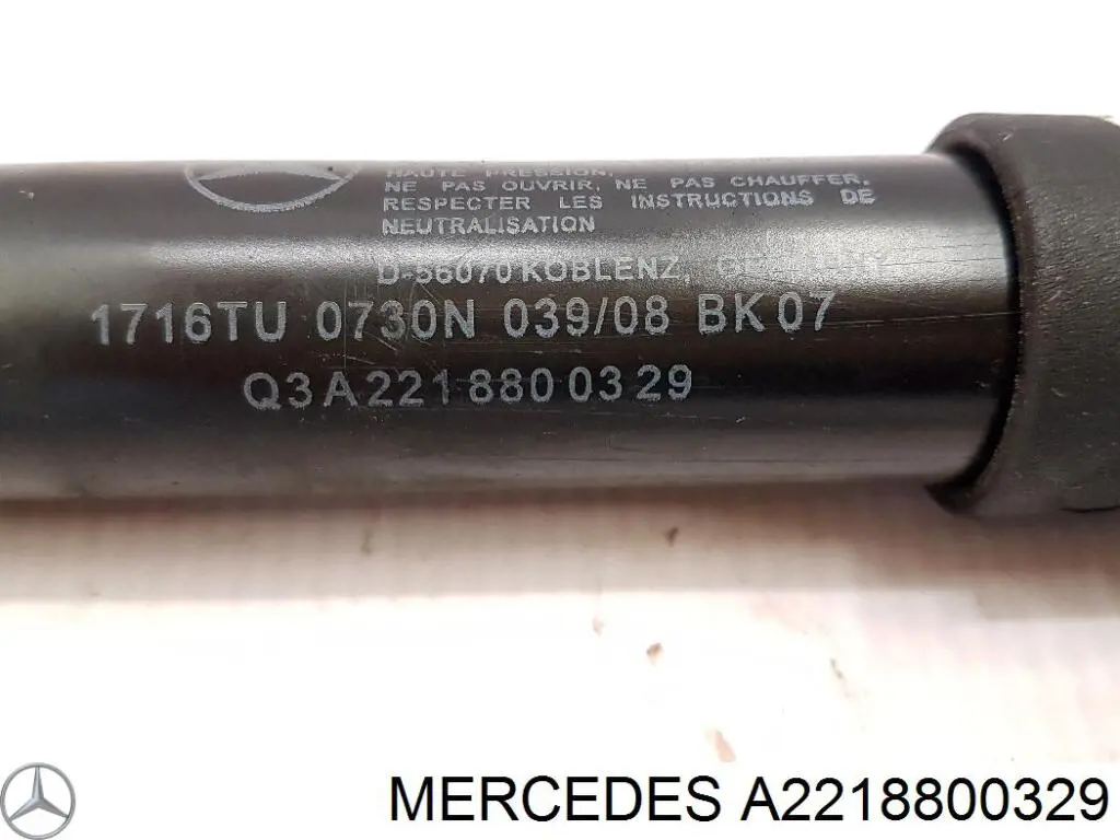 Amortecedor da capota Mercedes A2218800329 preço, a partir de 32,36 USD