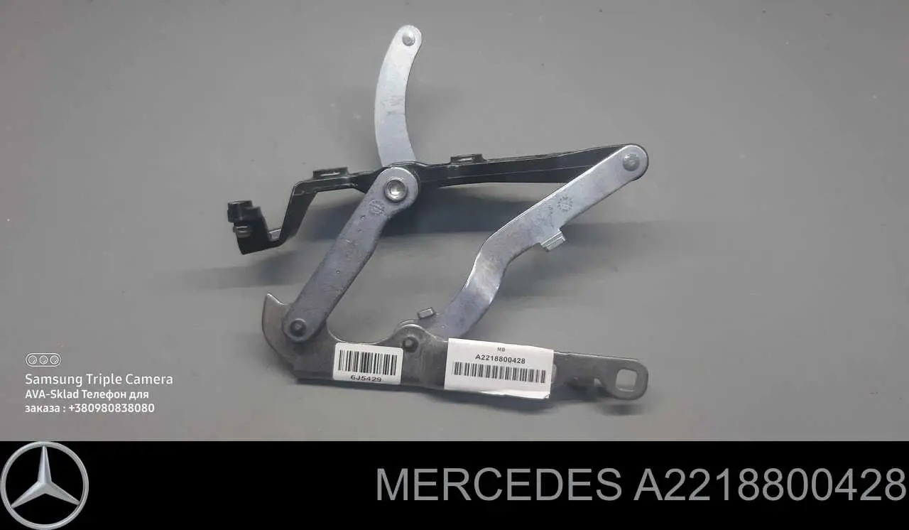 Gozno da capota direito para Mercedes S (W221)