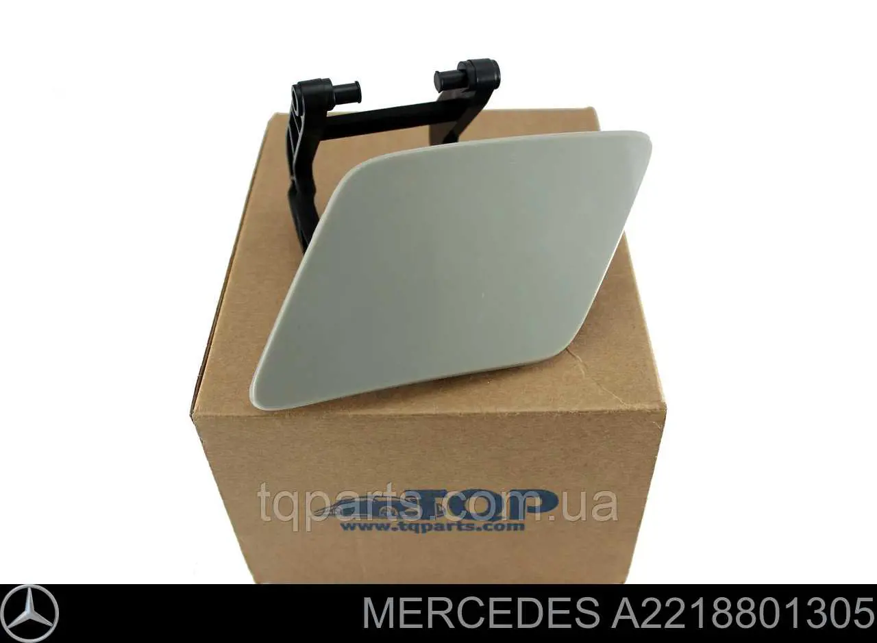 A2218801305 Mercedes placa sobreposta do injetor de fluido para lavador da luz dianteira