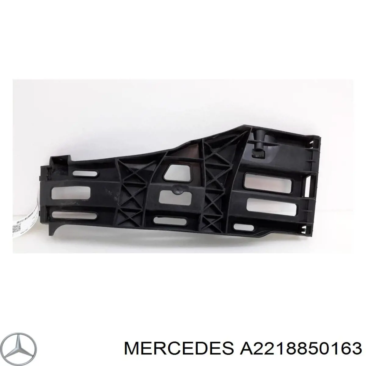 Guia esquerda do pára-choque traseiro para Mercedes S (W221)
