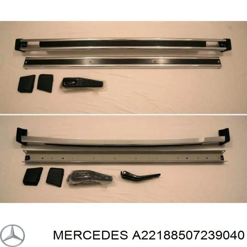 A22188507239999 Mercedes Задний бампер