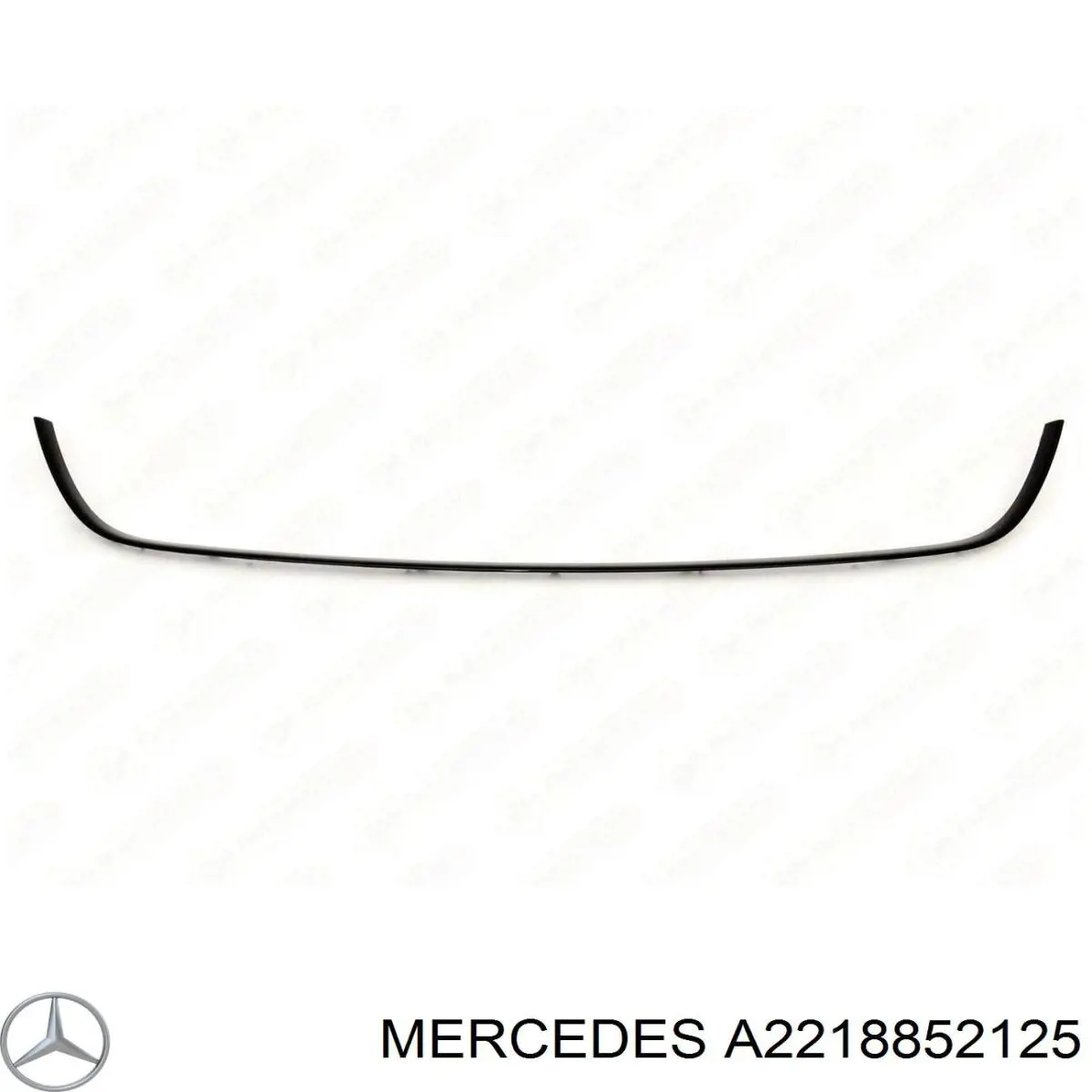 Накладка бампера заднего центральная Mercedes A2218852125 цена, от 70.95 USD