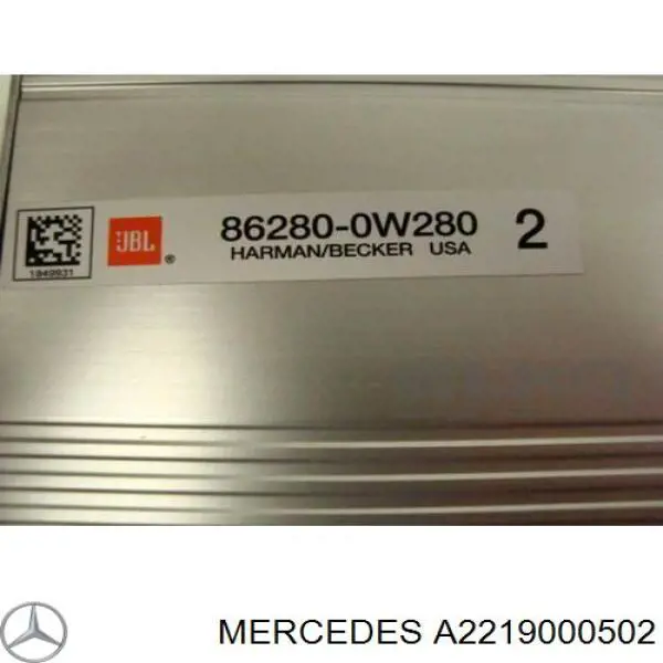  Mercedes A2219000502 цена, от 443.43 USD
