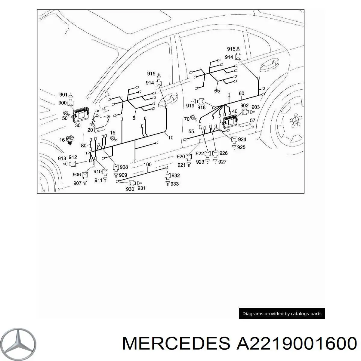  A2219001600 Mercedes