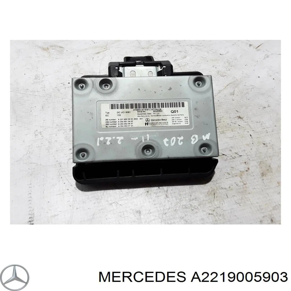 A2219005903 Mercedes 