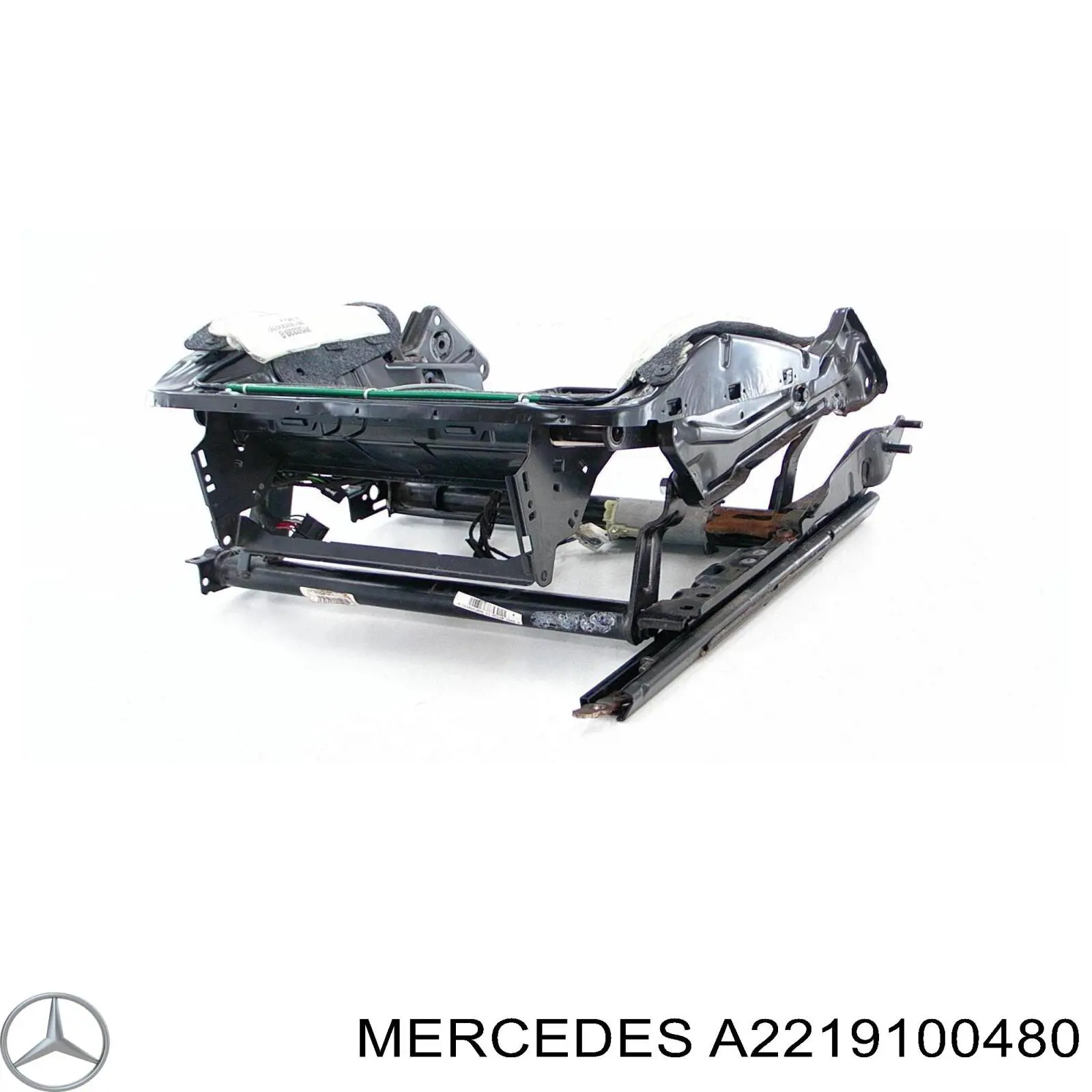 Остов сиденья на Mercedes S (W221)