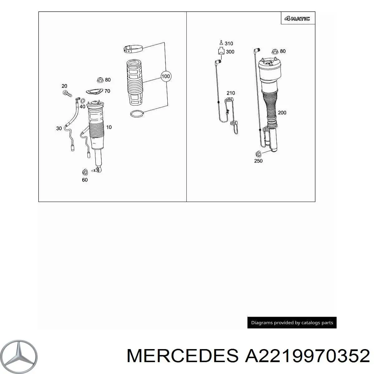  A2219970352 Mercedes