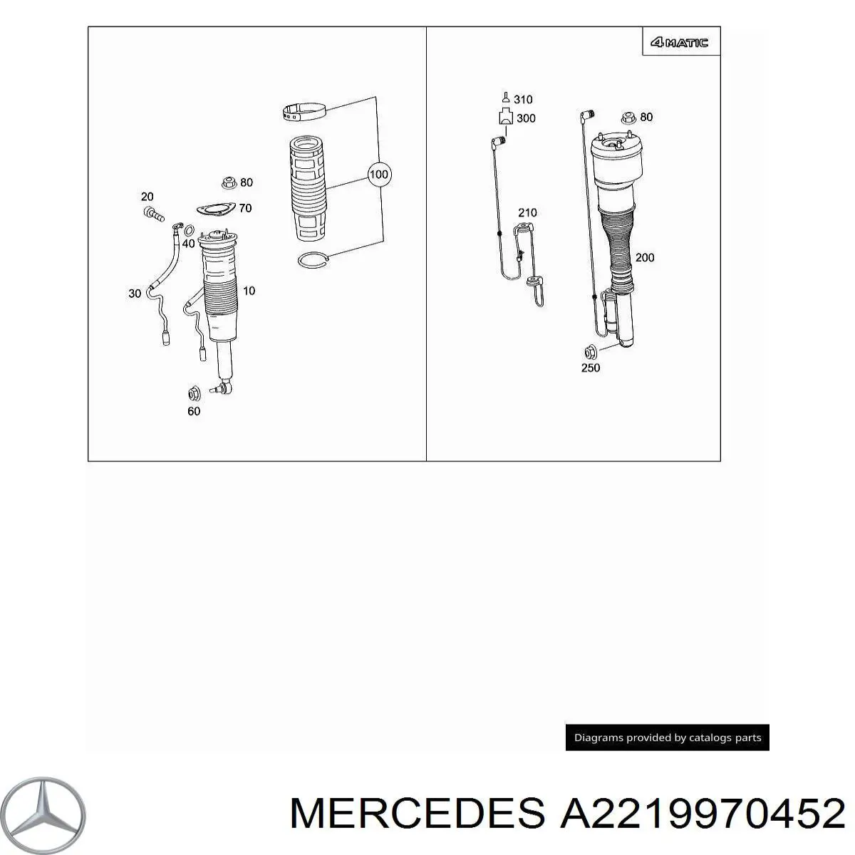  A2219970452 Mercedes