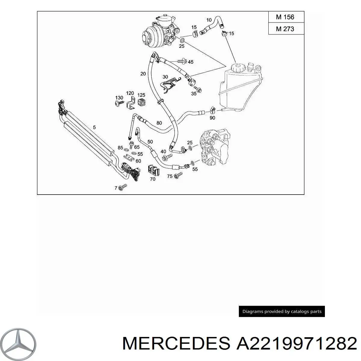 A2219971282 Mercedes 