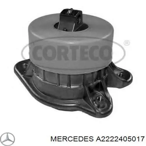 Подушка (опора) двигателя правая Mercedes A2222405017
