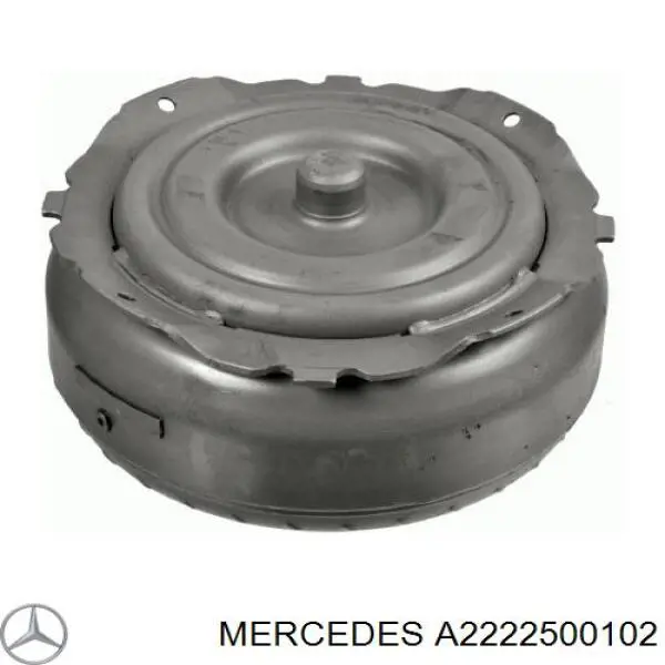 222250010280 Mercedes conversor de binário da caixa automática de mudança