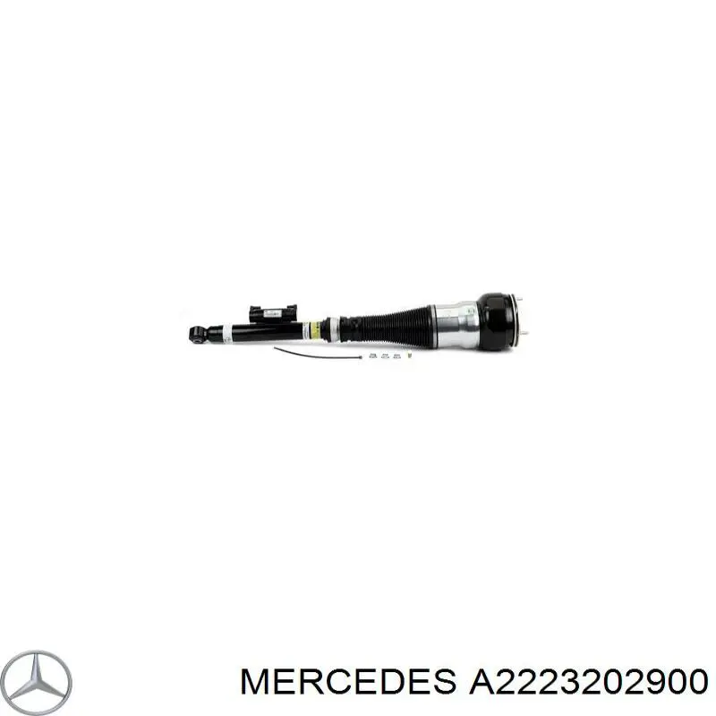 A2223202900 Mercedes амортизатор задний левый