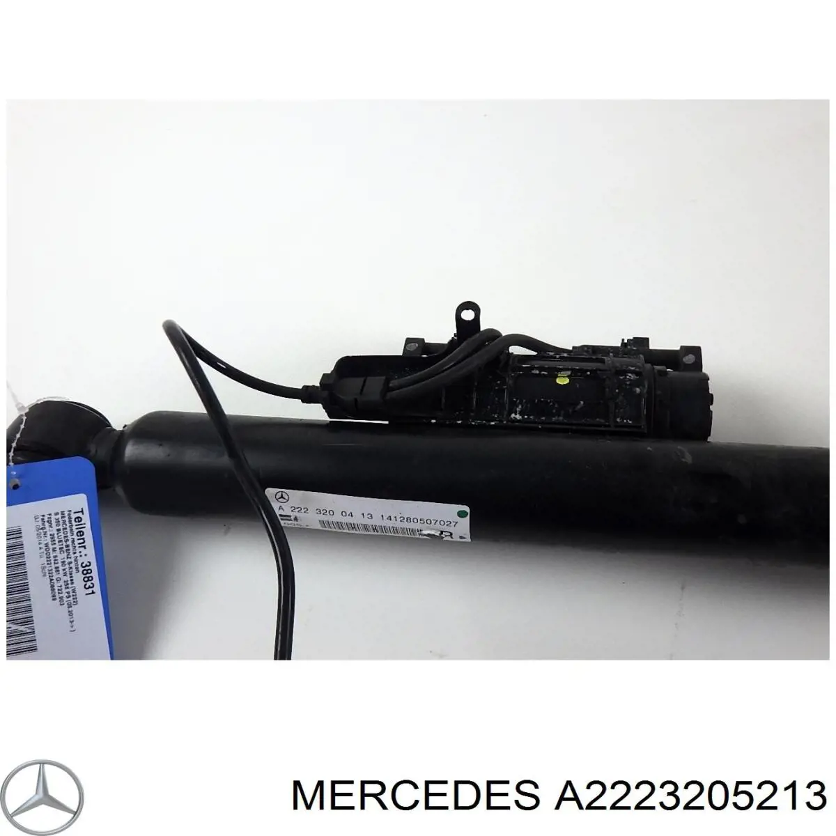 A2223205213 Mercedes amortecedor traseiro direito