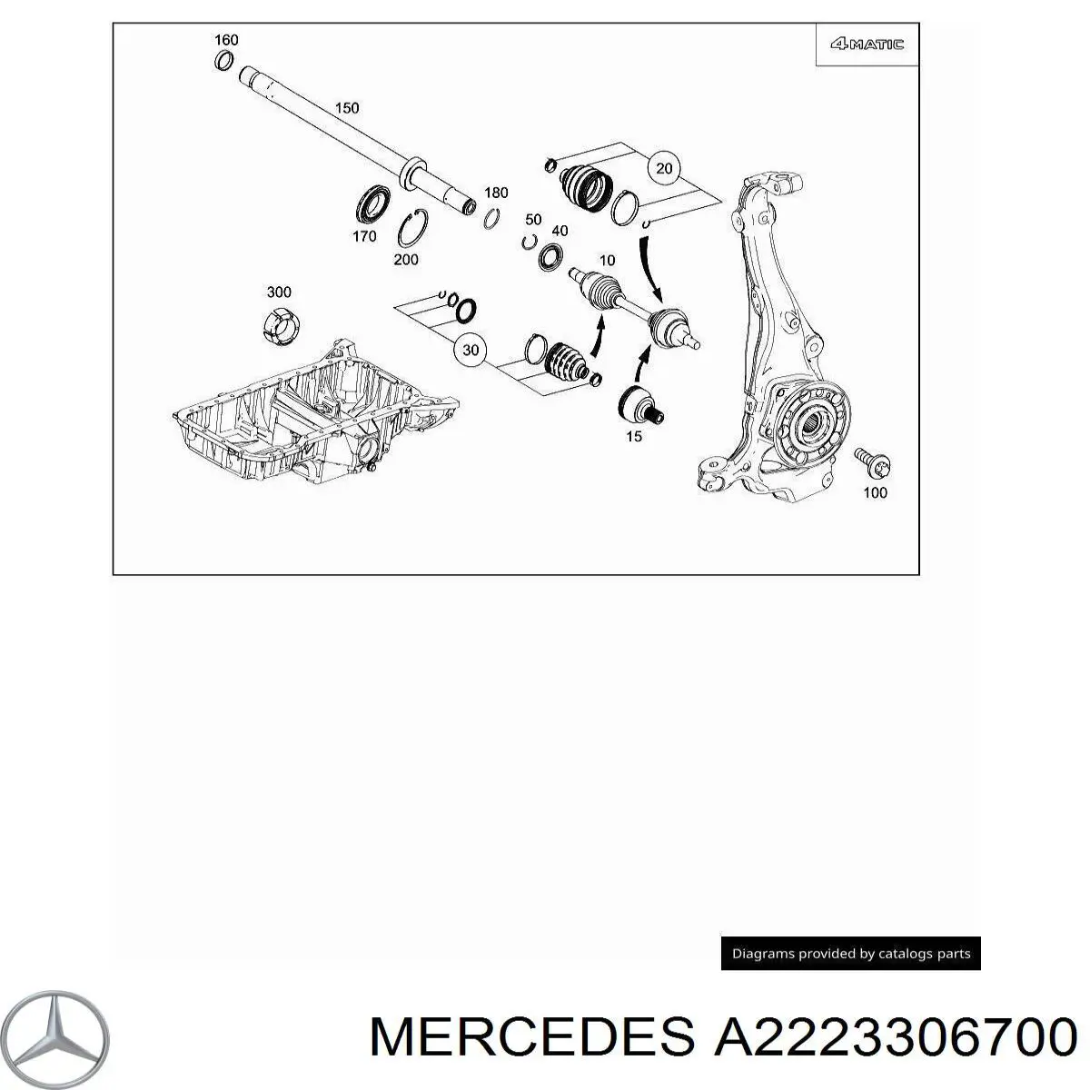 A2223306700 Mercedes 