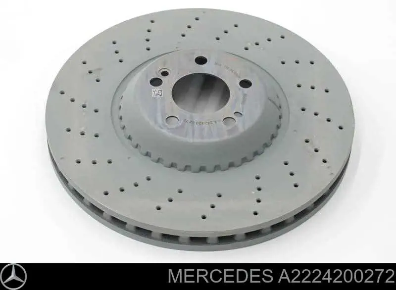 Передние тормозные диски A2224200272 Mercedes